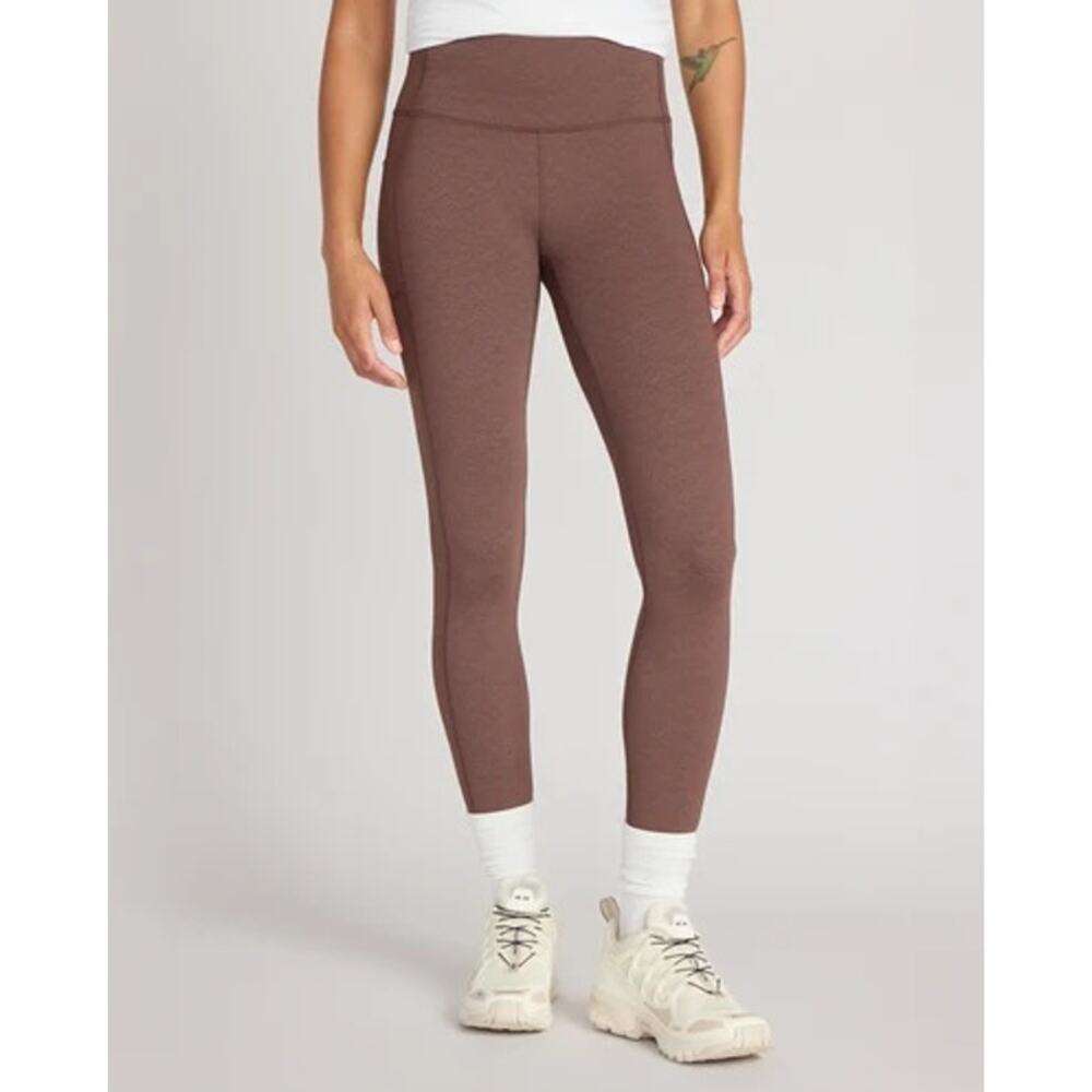 Mondetta  Performances Nylon Denim-Feel Leggings S‎ Coffee